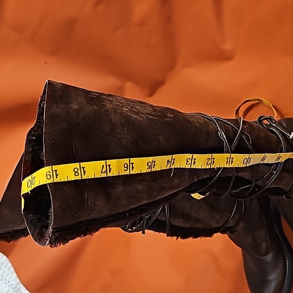 Charles  Jourdan  tall lace  up boots - Picture 6 of 14